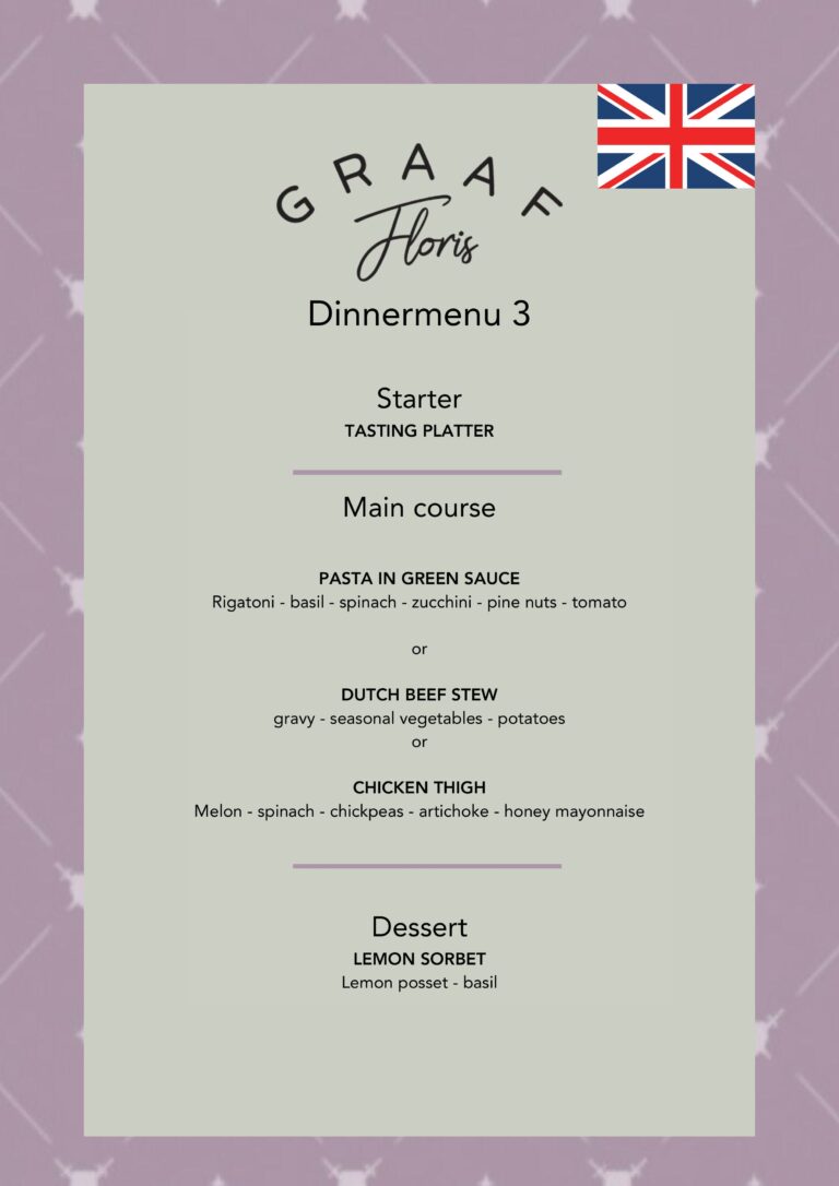 GF - Groep dinermenu 3 ENG - lente 2026