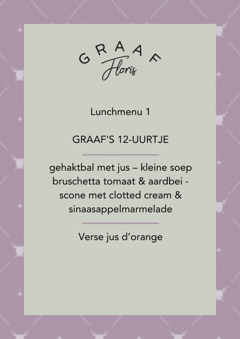 GF - Groep lunchmenu 1 NL - lente 2026