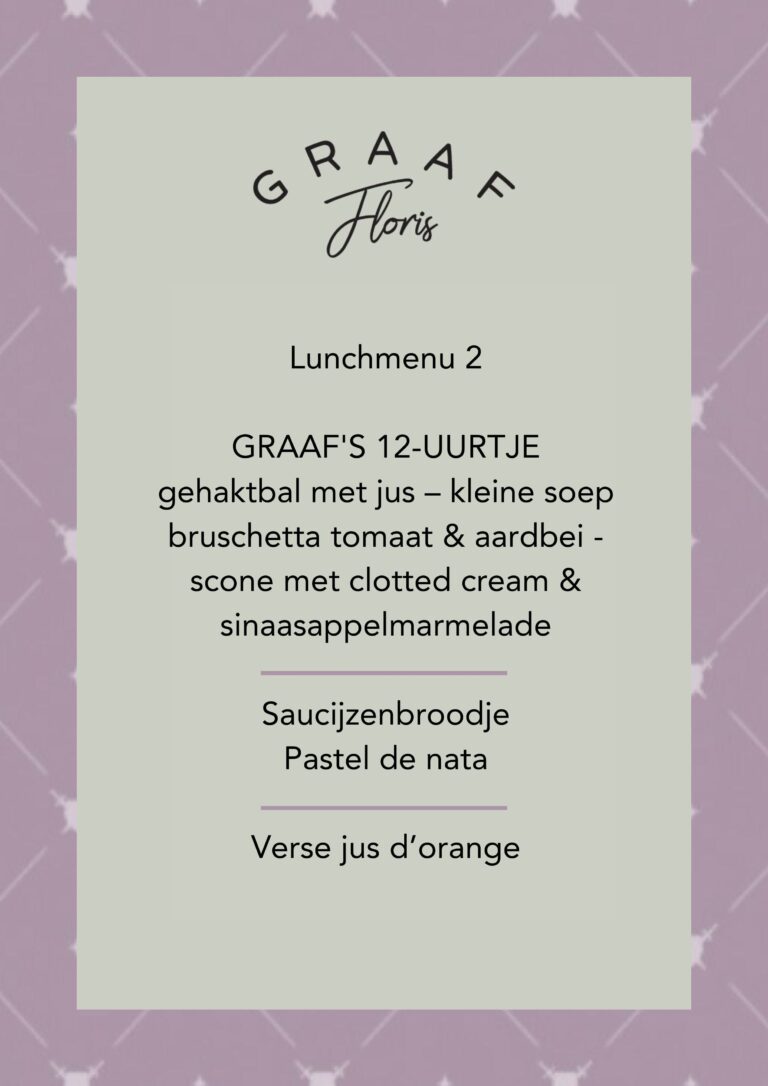 GF - Groep lunchmenu 2 NL - lente 2026